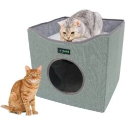 Jespet Foldable Cat Condo Bed