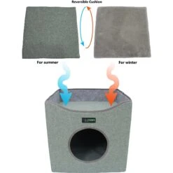 Jespet Foldable Cat Condo Bed 12 Jespet Foldable Cat Condo Bed -Almo nature Sales 296189 PT3. AC SS1800 V1620691648
