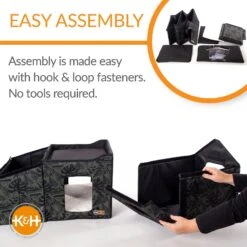 K&H Pet Products Unheated Two-Story Kitty House -Almo nature Sales 296502 PT4. AC SS1800 V1635455492