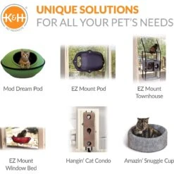 K&H Pet Products Kitty Tower Cat Furniture 15 K&H Pet Products Kitty Tower Cat Furniture -Almo nature Sales 296510 PT6. AC SS1800 V1627942006