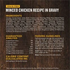 American Journey Minced Chicken Recipe In Gravy Grain-Free Canned Cat Food & Wellness Minced Chicken Dinner Grain-Free Canned Cat Food 14 American Journey Minced Chicken Recipe In Gravy Grain-Free Canned Cat Food & Wellness Minced Chicken Dinner Grain-Free Canned Cat Food -Almo nature Sales 297766 PT3. AC SS1800 V1694617596