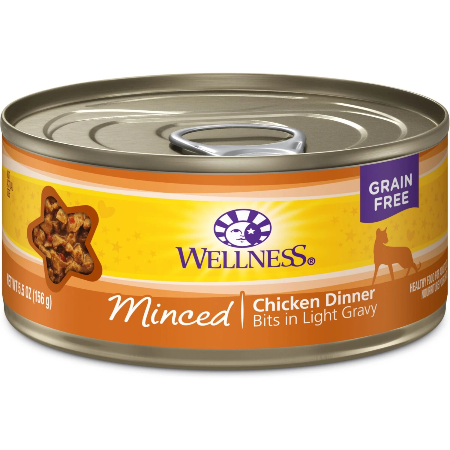 American Journey Minced Chicken Recipe In Gravy Grain-Free Canned Cat Food & Wellness Minced Chicken Dinner Grain-Free Canned Cat Food 8 American Journey Minced Chicken Recipe In Gravy Grain-Free Canned Cat Food & Wellness Minced Chicken Dinner Grain-Free Canned Cat Food - Image 6