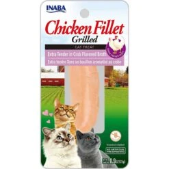 Inaba Extra Tender Grilled Chicken Fillet In Crab Flavored Broth Grain-Free Cat Treat & Weruva Cats In The Kitchen Pantry Party Variety Pack Grain-Free Cat Food, 3-oz Pouch, Case Of 12 -Almo nature Sales 298124 PT1. AC SS1800 V1621294937