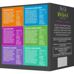 Tiki Cat Luau Velvet Mousse Variety Pack Grain-Free Wet Cat Food, 2.8-oz Pouch, Case Of 12 & American Journey Landmark Broths Tuna, Shrimp & Whitefish Recipe Wet Cat Food Complement Pouches, 1.4 Oz Case Of 16 13 Tiki Cat Luau Velvet Mousse Variety Pack Grain-Free Wet Cat Food, 2.8-oz Pouch, Case Of 12 & American Journey Landmark Broths Tuna, Shrimp & Whitefish Recipe Wet Cat Food Complement Pouches, 1.4 Oz Case Of 16 -Almo nature Sales 298552 PT2. AC SS1800 V1701115718