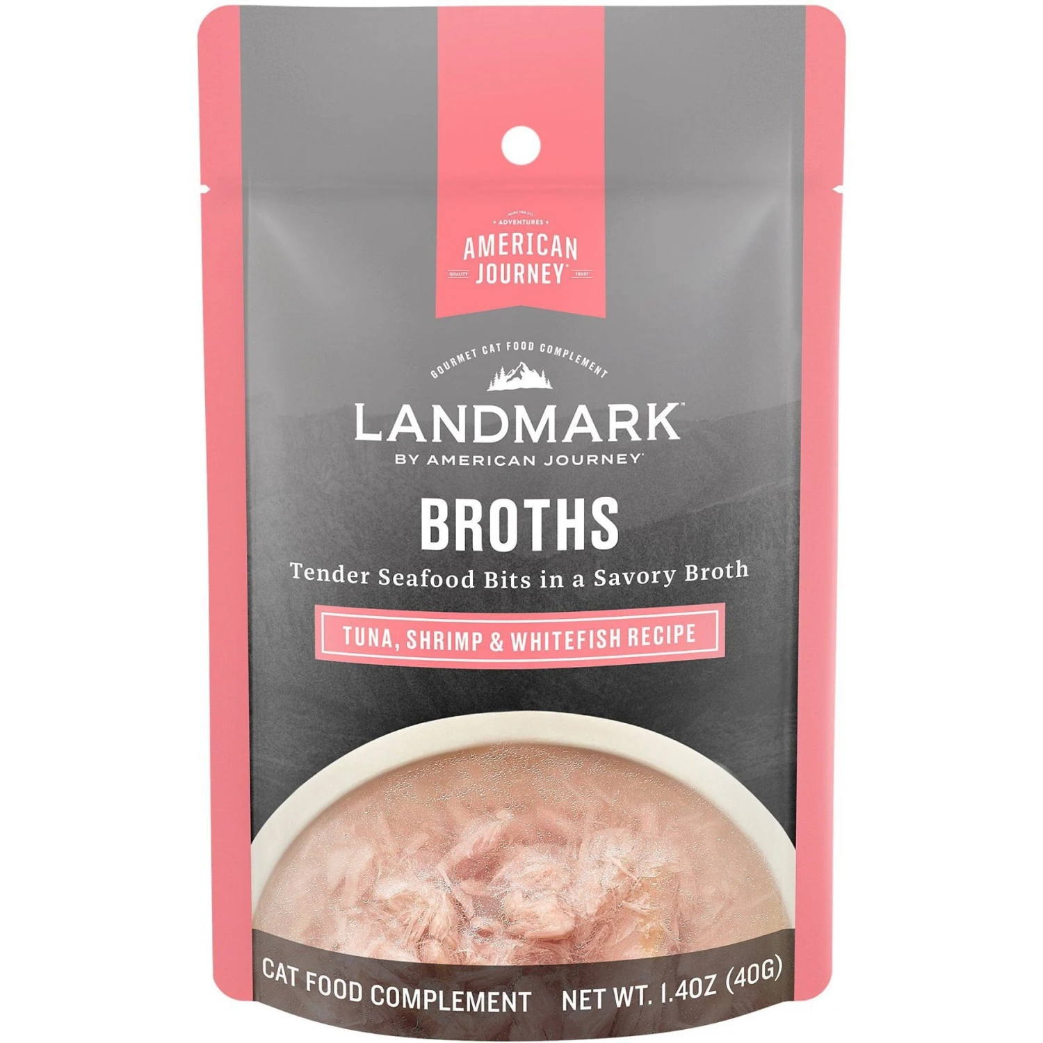 Tiki Cat Luau Velvet Mousse Variety Pack Grain-Free Wet Cat Food, 2.8-oz Pouch, Case Of 12 & American Journey Landmark Broths Tuna, Shrimp & Whitefish Recipe Wet Cat Food Complement Pouches, 1.4 Oz Case Of 16 8 Tiki Cat Luau Velvet Mousse Variety Pack Grain-Free Wet Cat Food, 2.8-oz Pouch, Case Of 12 & American Journey Landmark Broths Tuna, Shrimp & Whitefish Recipe Wet Cat Food Complement Pouches, 1.4 Oz Case Of 16 - Image 6