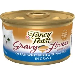 Tiny Tiger Chunks In EXTRA Gravy Tuna Recipe Grain-Free Canned Cat Food & Fancy Feast Gravy Lovers Ocean Whitefish & Tuna Feast In Sauteed Seafood Flavor Gravy Canned Cat Food -Almo nature Sales 298570 PT5. AC SS1800 V1692204073