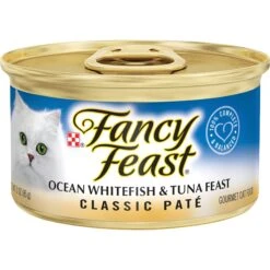 Tiny Tiger Pate Whitefish & Tuna Recipe Grain-Free Canned Cat Food & Fancy Feast Classic Ocean Whitefish & Tuna Feast Wet Cat Food -Almo nature Sales 298596 PT5. AC SS1800 V1675265578
