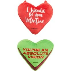 Marvel 's Scarlet Witch & Vision Hearts Plush Cat Toy With Catnip, 2 Count -Almo nature Sales 299019 PT2. AC SS1800 V1639418643