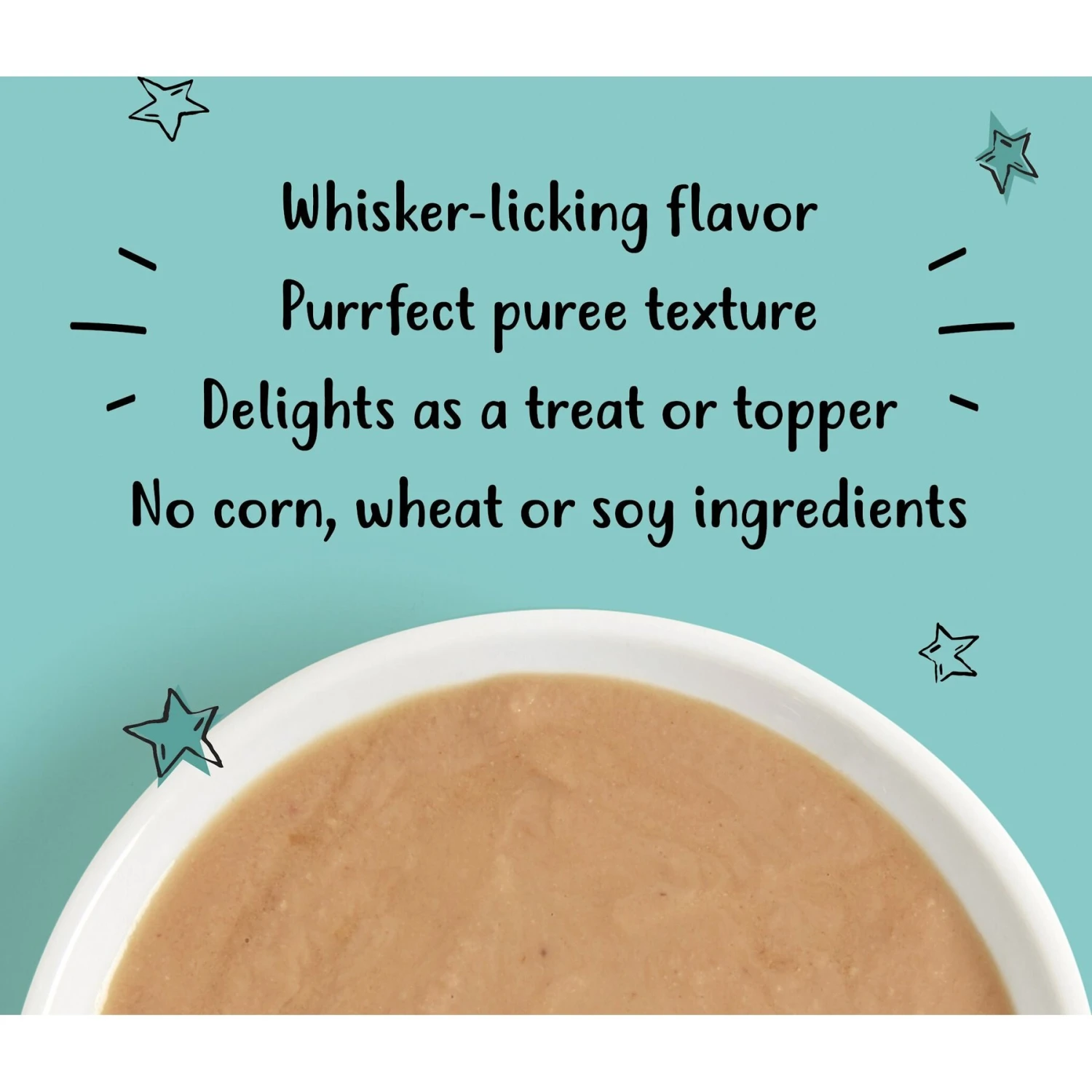 Tiny Tiger Lickables, Tuna & Shrimp Recipe, Bisque Cat Treat & Topper 6 Tiny Tiger Lickables, Tuna & Shrimp Recipe, Bisque Cat Treat & Topper - Image 4