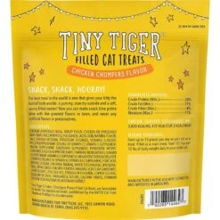 Tiny Tiger Chunks In EXTRA Gravy Chicken Recipe Grain-Free Canned Cat Food & Tiny Tiger Chicken Chompers Flavor Filled Cat Treats -Almo nature Sales 303742 PT6. AC SS1800 V1623034341
