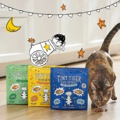 Tiny Tiger Pate Turkey & Giblets Recipe Grain-Free Canned Cat Food & Tiny Tiger Catnip Craze Flavor Filled Cat Treats 18 Tiny Tiger Pate Turkey & Giblets Recipe Grain-Free Canned Cat Food & Tiny Tiger Catnip Craze Flavor Filled Cat Treats -Almo nature Sales 303760 PT7. AC SS1800 V1623073057