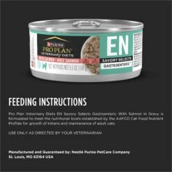 Purina Pro Plan Veterinary Diets EN Gastroenteric Savory Selects In Gravy With Salmon Wet Cat Food 18 Purina Pro Plan Veterinary Diets EN Gastroenteric Savory Selects In Gravy With Salmon Wet Cat Food -Almo nature Sales 308549 PT7. AC SS1800 V1700162127