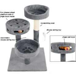 Pet Adobe 2-Tier 27.5-in Cat Tree 9 Pet Adobe 2-Tier 27.5-in Cat Tree -Almo nature Sales 314979 PT2. AC SS1800 V1626393108