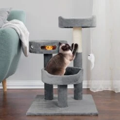 Pet Adobe 2-Tier 27.5-in Cat Tree 10 Pet Adobe 2-Tier 27.5-in Cat Tree -Almo nature Sales 314979 PT3. AC SS1800 V1626394913