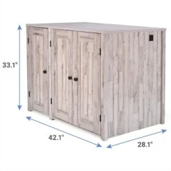 Whisker Litter-Robot Cat Litter Box Credenza Cat Cabinet -Almo nature Sales 316918 PT1. AC SS1800 V1662061794