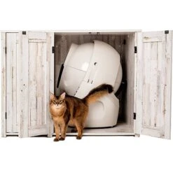 Whisker Litter-Robot Cat Litter Box Credenza Cat Cabinet -Almo nature Sales 316918 PT4. AC SS1800 V1634088396