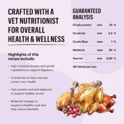 The Honest Kitchen Grain-Free Minced Turkey, Chicken & Duck In Bone Broth Gravy Wet Cat Food -Almo nature Sales 324364 PT3. AC SS1800 V1635803804