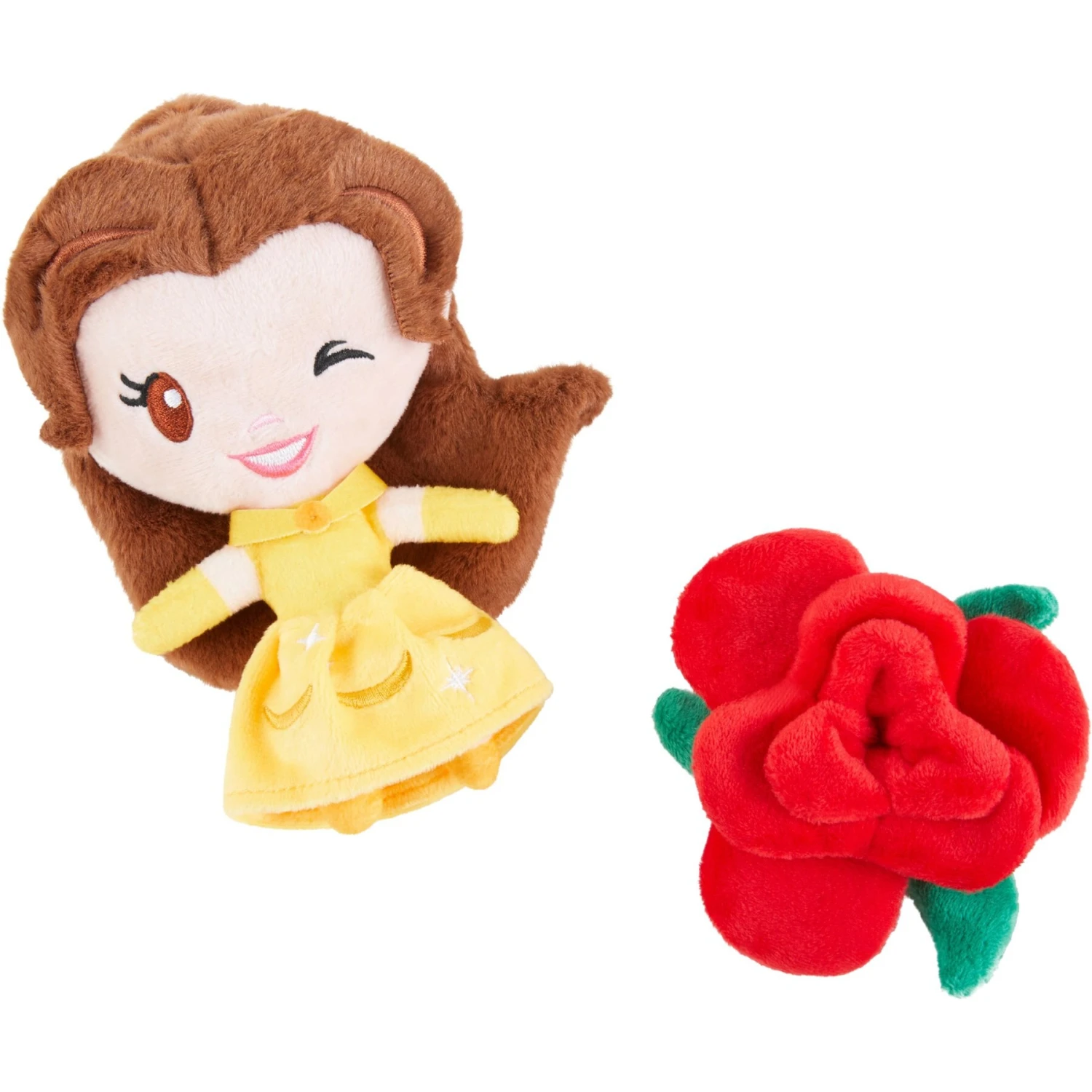 Disney Princess Belle Plush Cat Toy With Catnip, 2 Count 3 Disney Princess Belle Plush Cat Toy With Catnip, 2 Count