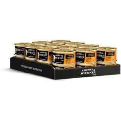 American Journey Senior Pate Chicken & Beef Recipe Canned Cat Food, 3-oz Can, Case Of 24 14 American Journey Senior Pate Chicken & Beef Recipe Canned Cat Food, 3-oz Can, Case Of 24 -Almo nature Sales 330849 PT3. AC SS1800 V1691614424