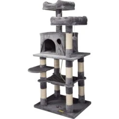 Coziwow By Jaxpety 58-in Cat Tree & Condo With Hammock, Grey 14 Coziwow By Jaxpety 58-in Cat Tree & Condo With Hammock, Grey -Almo nature Sales 330952 PT3. AC SS1800 V1663609368