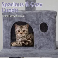 Coziwow By Jaxpety 58-in Cat Tree & Condo With Hammock, Grey 17 Coziwow By Jaxpety 58-in Cat Tree & Condo With Hammock, Grey -Almo nature Sales 330952 PT6. AC SS1800 V1663608798