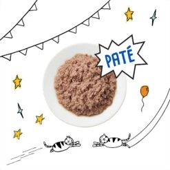 Tiny Tiger, Kitten Classic, Ocean Whitefish Pate Recipe, Canned Cat Food -Almo nature Sales 330994 PT1. AC SS1800 V1642187482