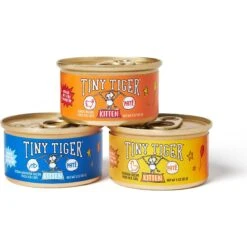 Tiny Tiger, Kitten Classic, Turkey Pate Recipe, Canned Cat Food -Almo nature Sales 330996 PT5. AC SS1800 V1642187810
