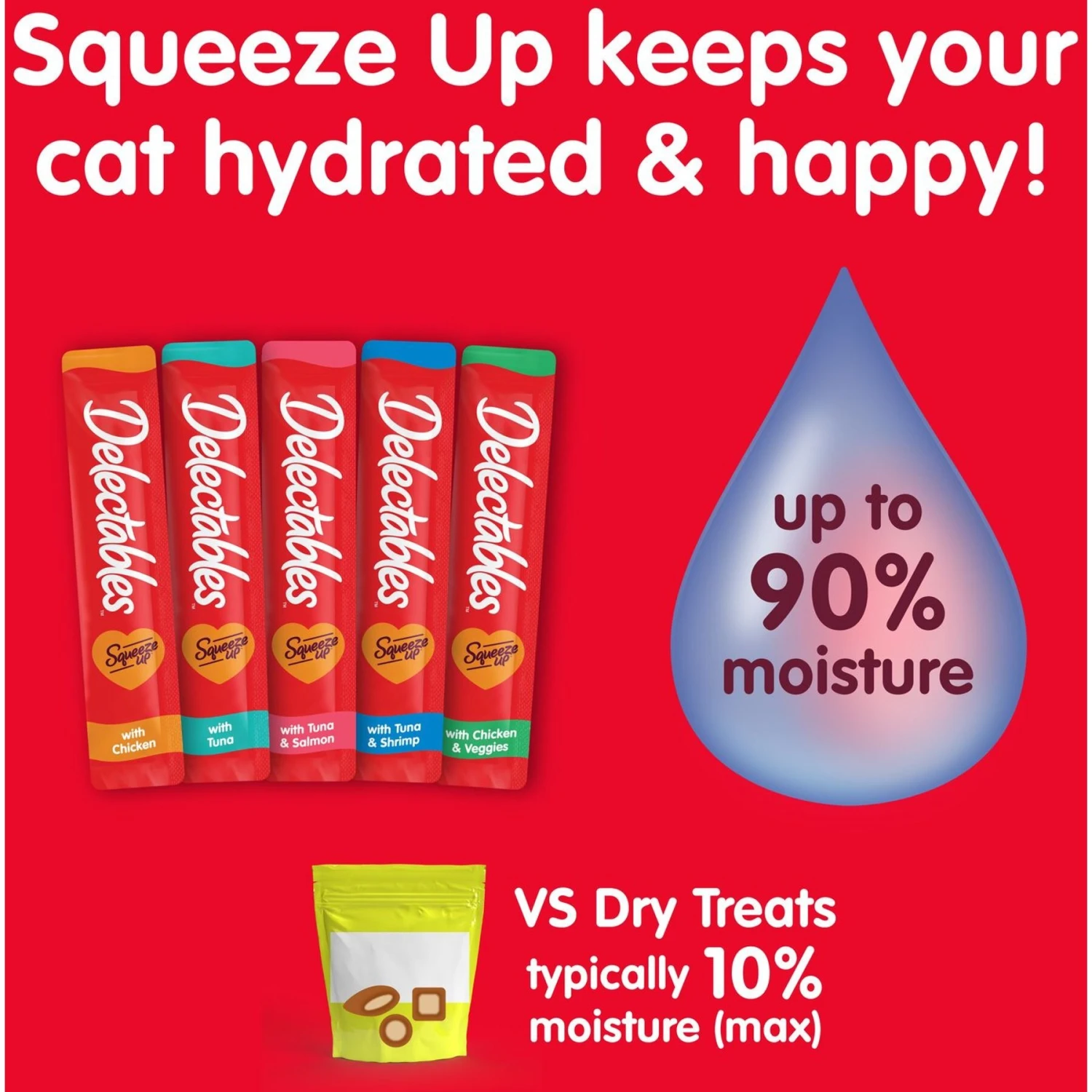 Hartz Delectables Squeeze Up Chicken & Veggie Lickable Cat Treats 4 Hartz Delectables Squeeze Up Chicken & Veggie Lickable Cat Treats - Image 2