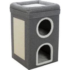 TRIXIE Saul 2-Story Cat Condo & Perch, Gray -Almo nature Sales 333730 PT3. AC SS1800 V1634076166