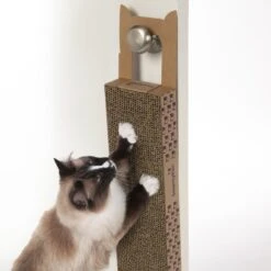 SmartyKat Scratch Up+ With Catnip Infusion Technology Corrugate Hanging Cat Scratcher -Almo nature Sales 336391 PT4. AC SS1800 V1634309672