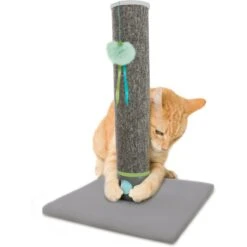 SmartyKat Playful Post Carpet Cat Scratching Post With Track Toy Base -Almo nature Sales 336399 PT4. AC SS1800 V1634310253