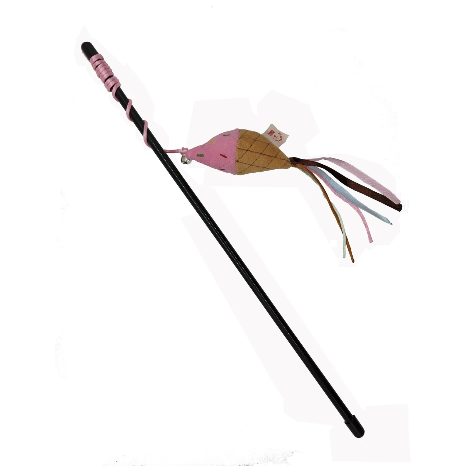 Cosmo Furbabies Ice Cream Wand Cat Toy With Catnip 4 Cosmo Furbabies Ice Cream Wand Cat Toy With Catnip - Image 2