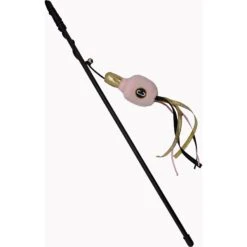 Cosmo Furbabies Wine Bottle Wand Cat Toy With Catnip, 18-in, Color Varies