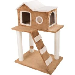 Pet Adobe 3-Tier 34.5-in Sisal Cat Tree -Almo nature Sales 345022 PT6. AC SS1800 V1637281028