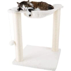 Pet Adobe 19-in Sisal Cat Tree & Condo -Almo nature Sales 345039 PT3. AC SS1800 V1637280107