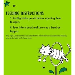 Tiny Tiger Lickables Stew Chicken & Tuna Recipe Cat Treat & Topper 14 Tiny Tiger Lickables Stew Chicken & Tuna Recipe Cat Treat & Topper -Almo nature Sales 345120 PT4. AC SS1800 V1697054636