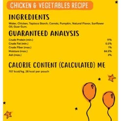 Tiny Tiger Lickables Stew Chicken & Veggies Recipe Cat Treat & Topper 16 Tiny Tiger Lickables Stew Chicken & Veggies Recipe Cat Treat & Topper -Almo nature Sales 345122 PT6. AC SS1800 V1697054691
