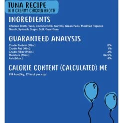 Tiny Tiger Lickables Soup Tuna Recipe In A Creamy Chicken Broth Cat Treat & Topper 16 Tiny Tiger Lickables Soup Tuna Recipe In A Creamy Chicken Broth Cat Treat & Topper -Almo nature Sales 345177 PT6. AC SS1800 V1696613956