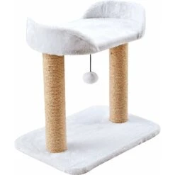 Two By Two The Linden Twin Sisal Cat Tree, Small, Ivory -Almo nature Sales 346899 PT2. AC SS1800 V1638316366