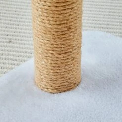 Two By Two The Linden Twin Sisal Cat Tree, Small, Ivory -Almo nature Sales 346899 PT7. AC SS1800 V1638315106