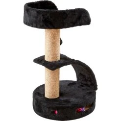 Two By Two The Camellia Sisal Cat Tree, Small, Black 13 Two By Two The Camellia Sisal Cat Tree, Small, Black -Almo nature Sales 346901 PT2. AC SS1800 V1638311819