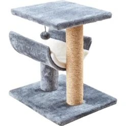 Two By Two The Hazel Sisal Cat Tree, Small, Grey 13 Two By Two The Hazel Sisal Cat Tree, Small, Grey -Almo nature Sales 346903 PT2. AC SS1800 V1638312437