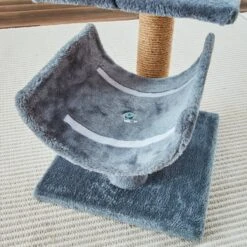 Two By Two The Hazel Sisal Cat Tree, Small, Grey 18 Two By Two The Hazel Sisal Cat Tree, Small, Grey -Almo nature Sales 346903 PT7. AC SS1800 V1638312149