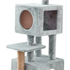 Two By Two The Empire Cat Tree, Medium, Grey -Almo nature Sales 346909 PT5. AC SS1800 V1638316356