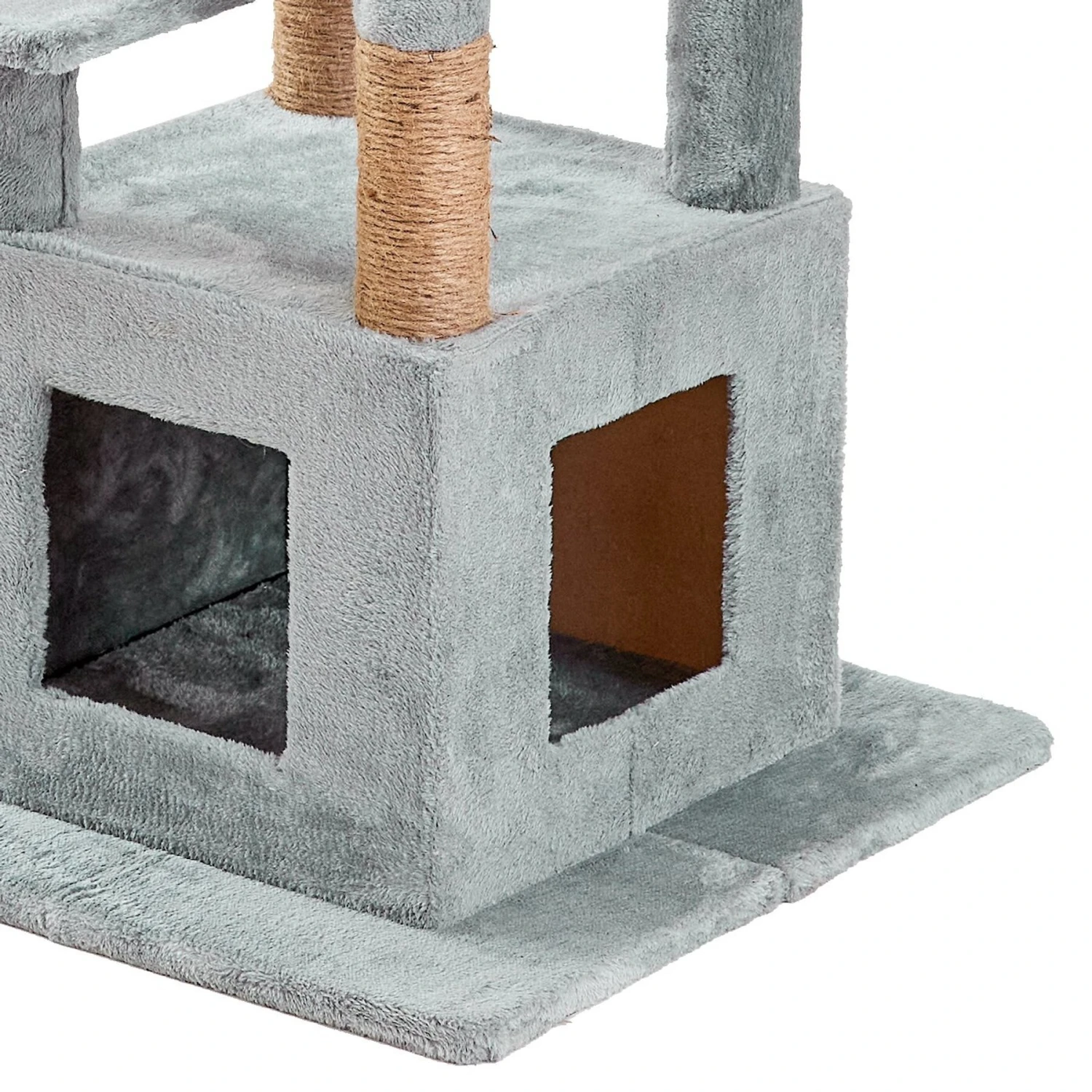 Two By Two The McIntosh Cat Tree, Medium, Grey 10 Two By Two The McIntosh Cat Tree, Medium, Grey - Image 8