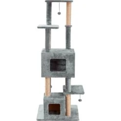 Two By Two The Honeycrisp Cat Tree, Large, Grey