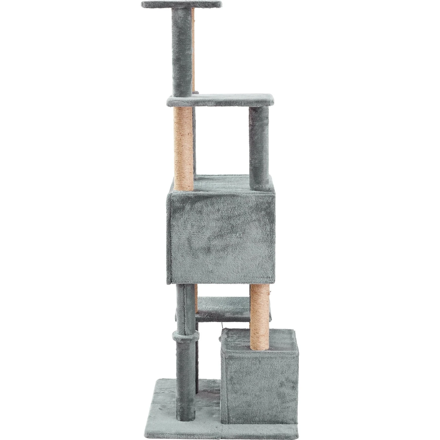 Two By Two The Honeycrisp Cat Tree, Large, Grey 5 Two By Two The Honeycrisp Cat Tree, Large, Grey - Image 3