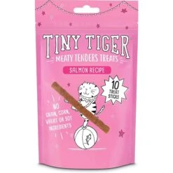 Tiny Tiger, Meaty Tenders Cat Treats, Salmon Recipe & Tiny Tiger Chunks In EXTRA Gravy Seafood Recipes Variety Pack Grain-Free Canned Cat Food -Almo nature Sales 347704 PT1. AC SS1800 V1639545100