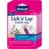 Vitakraft Lick 'n' Lap Jelly Salmon Low Calorie Interactive Wet Cat Treat, 2.1-oz Pouch, Pack Of 4 -Almo nature Sales 347884 MAIN. AC SS1800 V1666650888