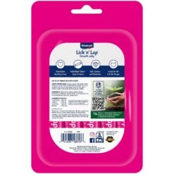 Vitakraft Lick 'n' Lap Jelly Salmon Low Calorie Interactive Wet Cat Treat, 2.1-oz Pouch, Pack Of 4 -Almo nature Sales 347884 PT2. AC SS1800 V1666650526